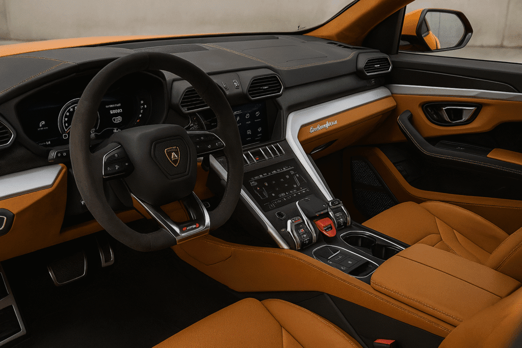 Lamborghini urus interior